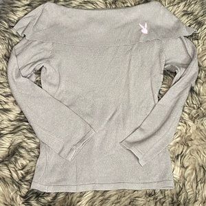 Vintage Grey playboy sweater